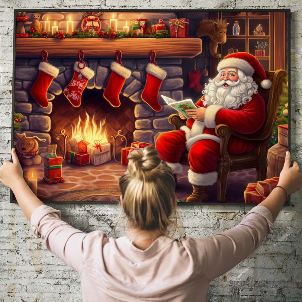 5D Diamond Painting – Christmas Time Unique-Diamond