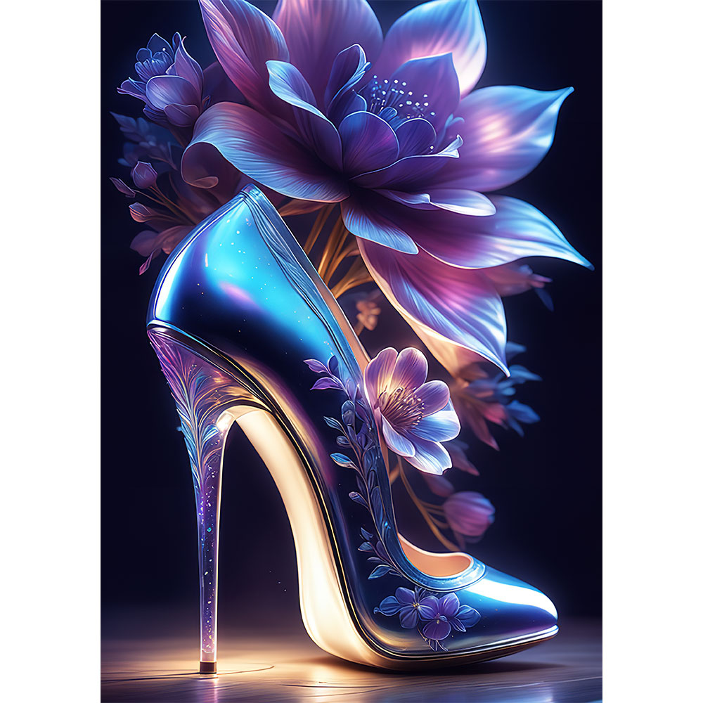 5D Diamond Painting AB Steine High Heels, Unique-Diamond