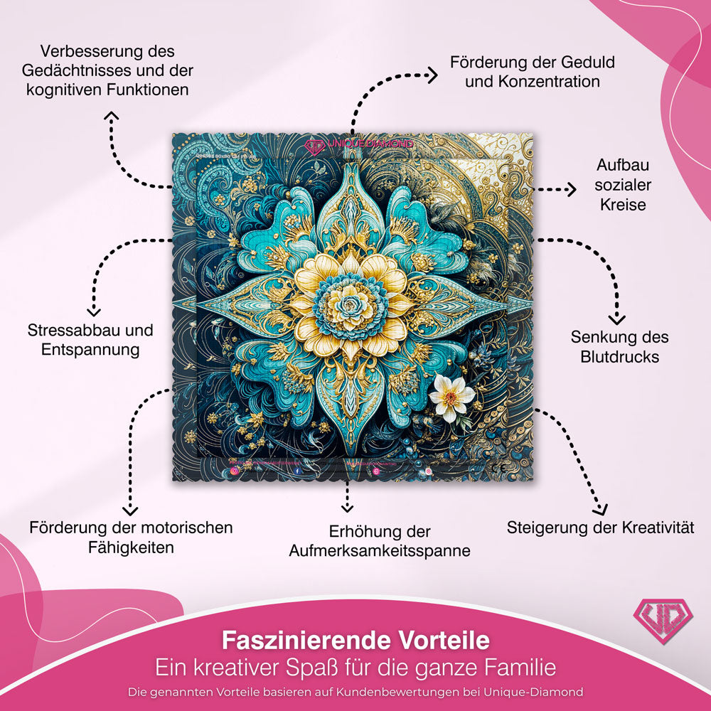 5D Diamond Painting – Mandala Unique-Diamond