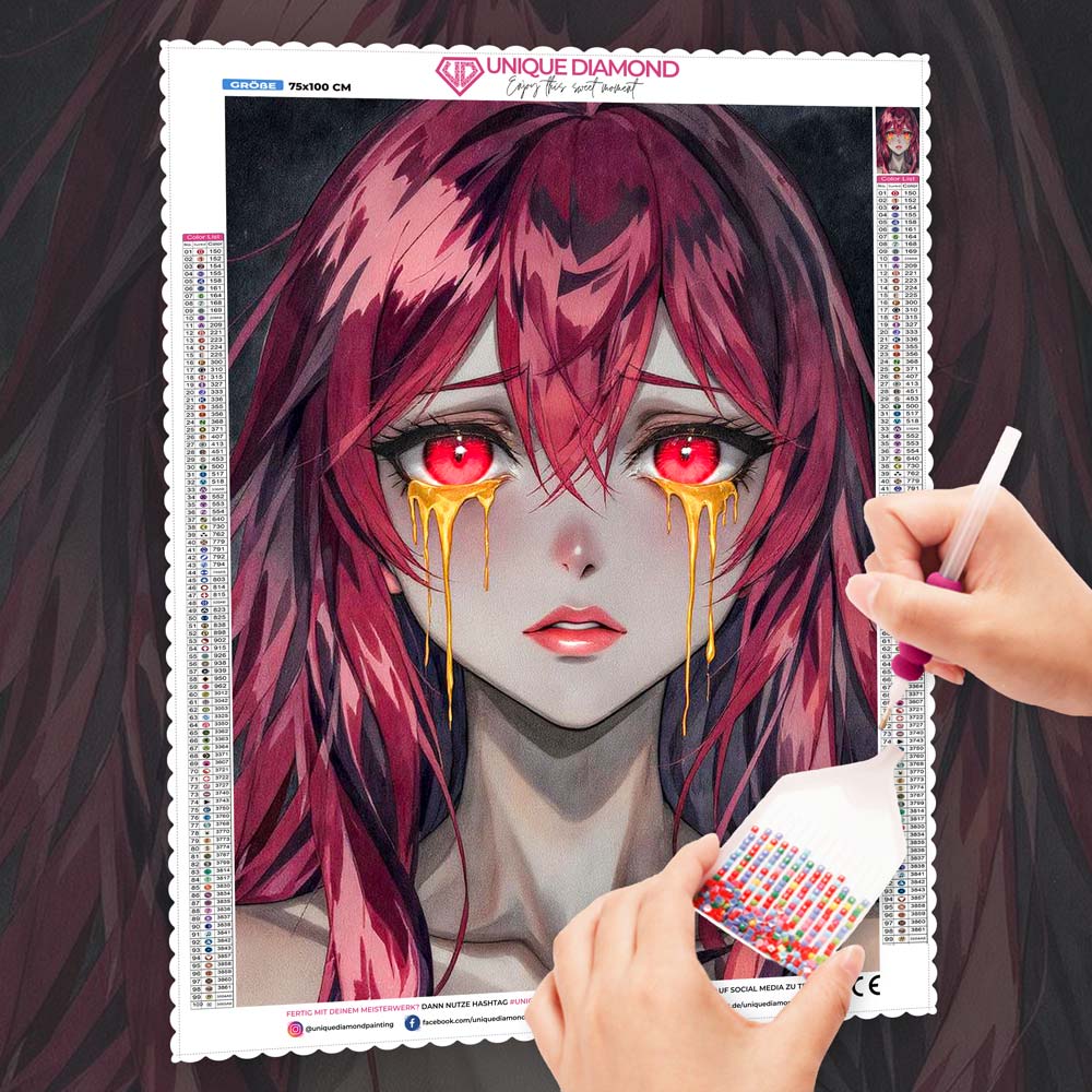 5D Diamond Painting – Aurea – Tränen aus Licht Unique-Diamond