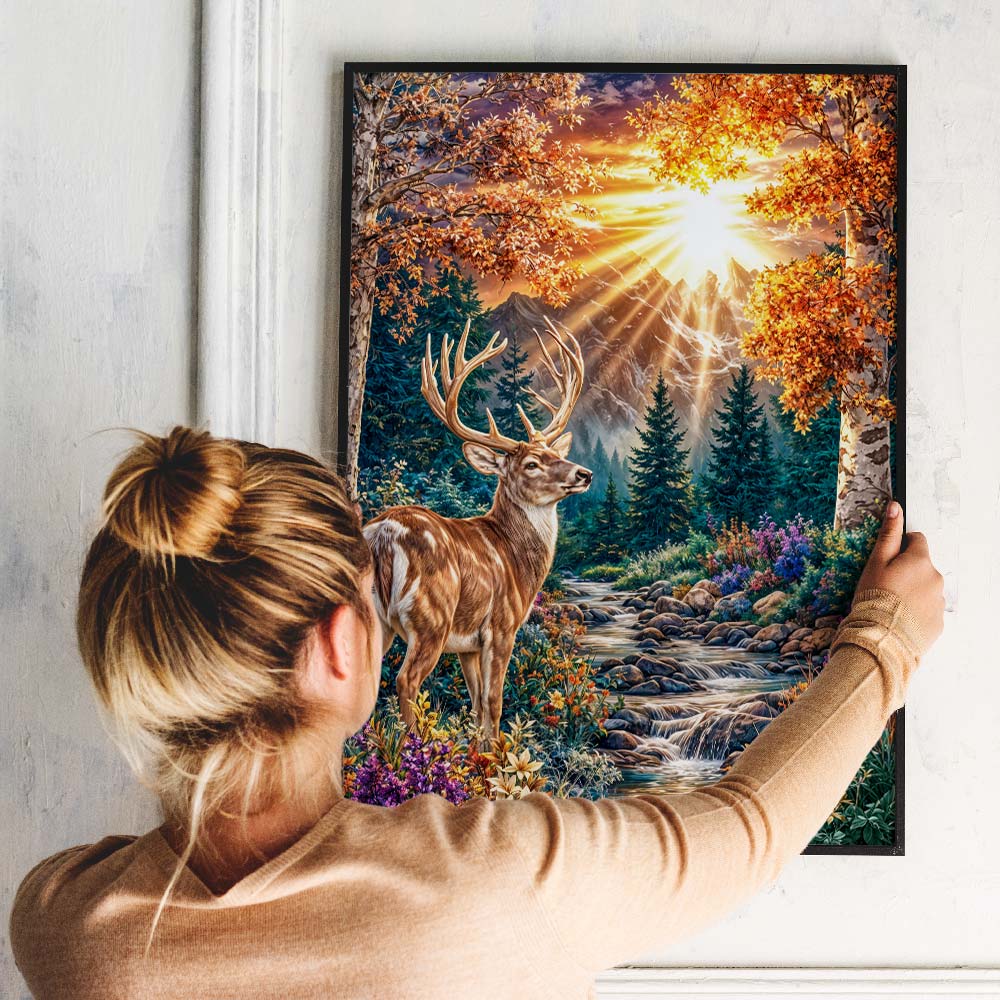 5D Diamond Painting – Aurelia Herbstzauber des Waldes