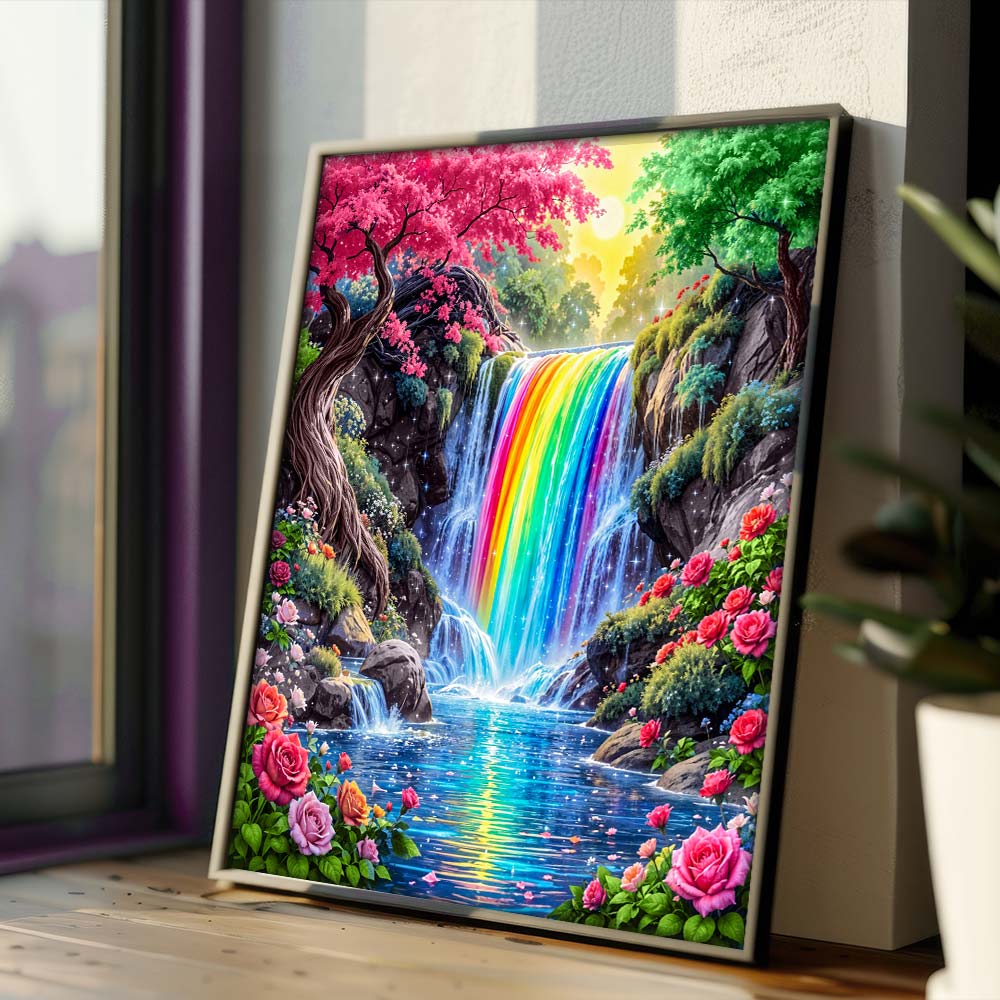 5D Diamond Painting – Auroraquelle, Unique-Diamond