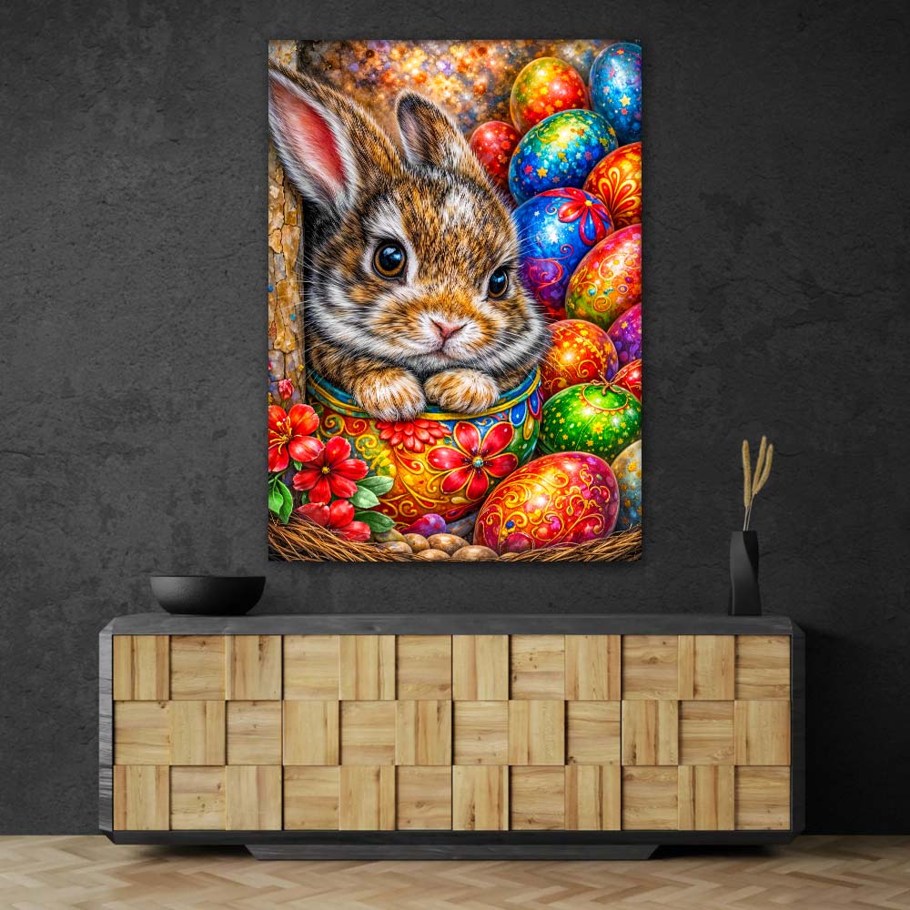 5D Diamond Painting – Easter Bunny Treasure