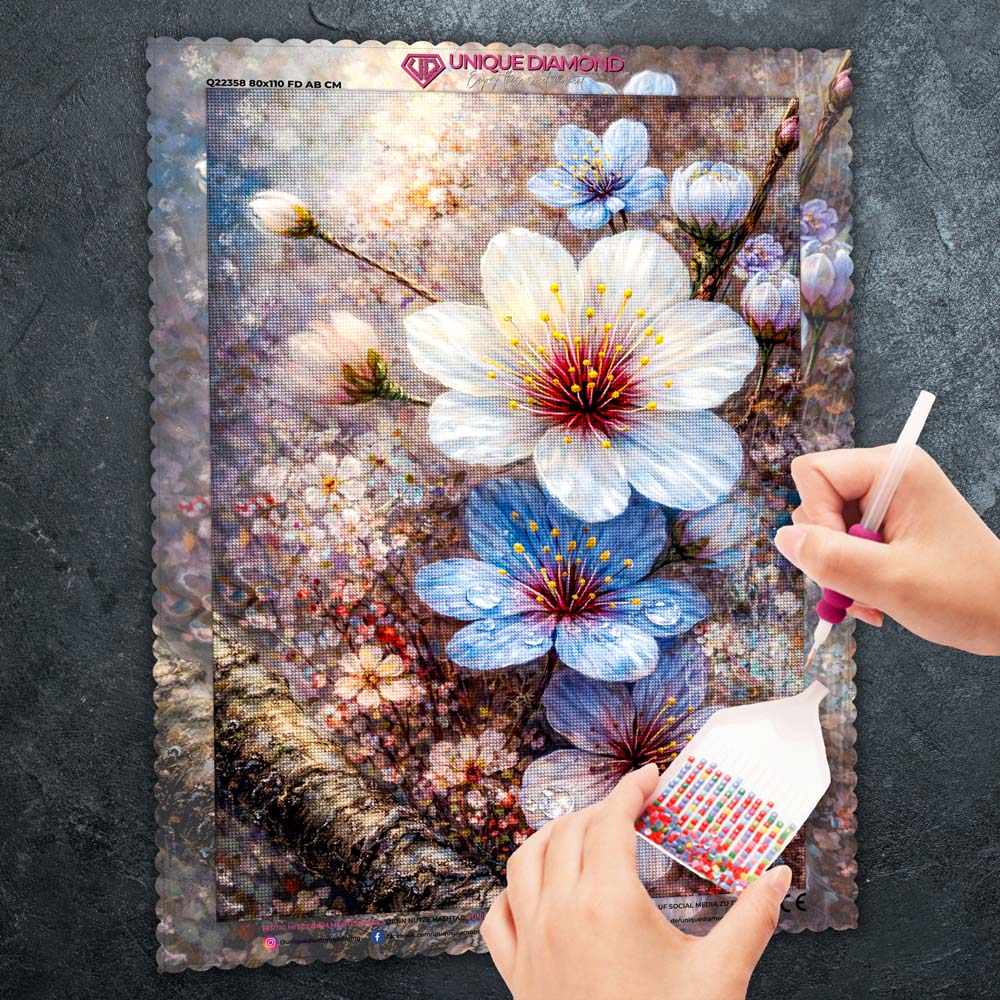 5D Diamond Painting – Elegant Blossom