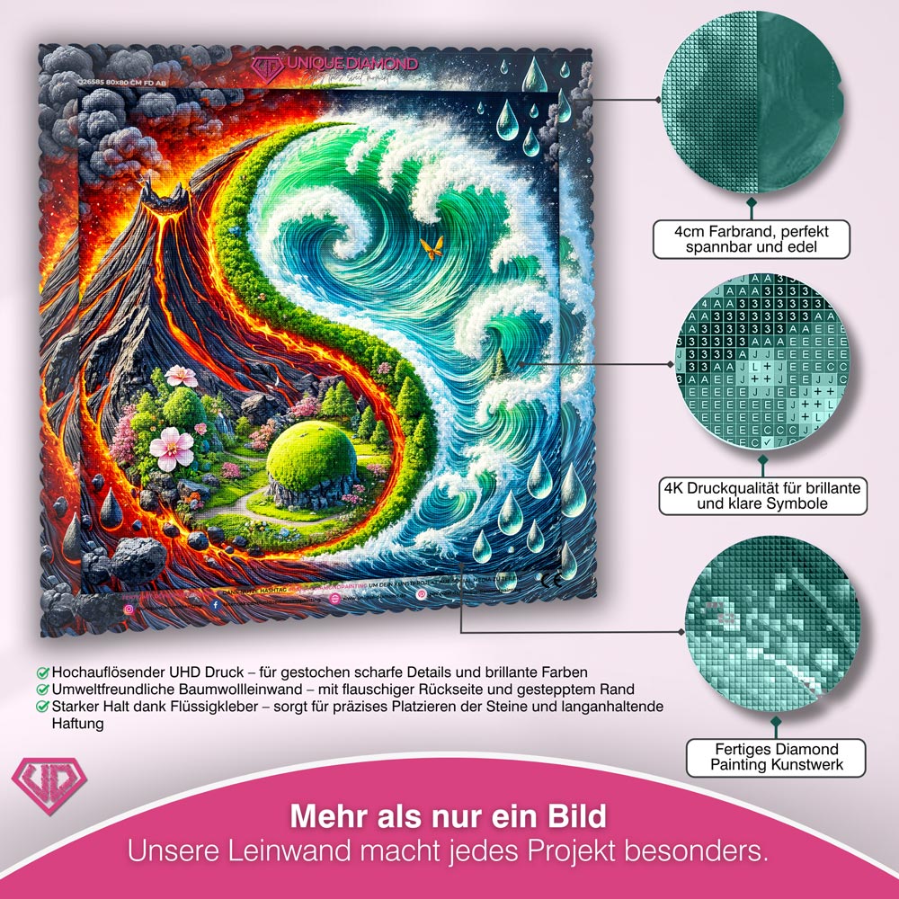5D Diamond Painting – Elementarlicht