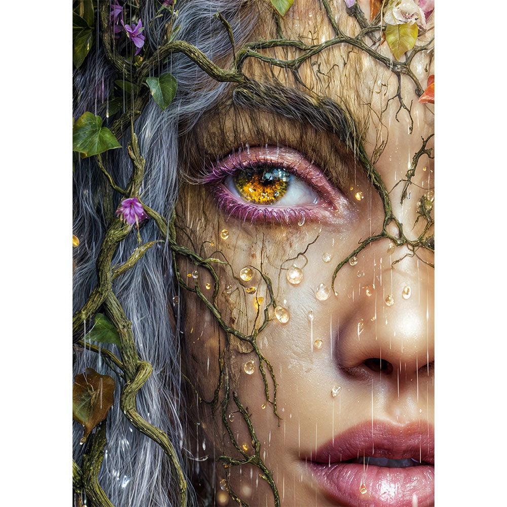 5D Diamond Painting – Elenya, Träne des Waldes Unique-Diamond