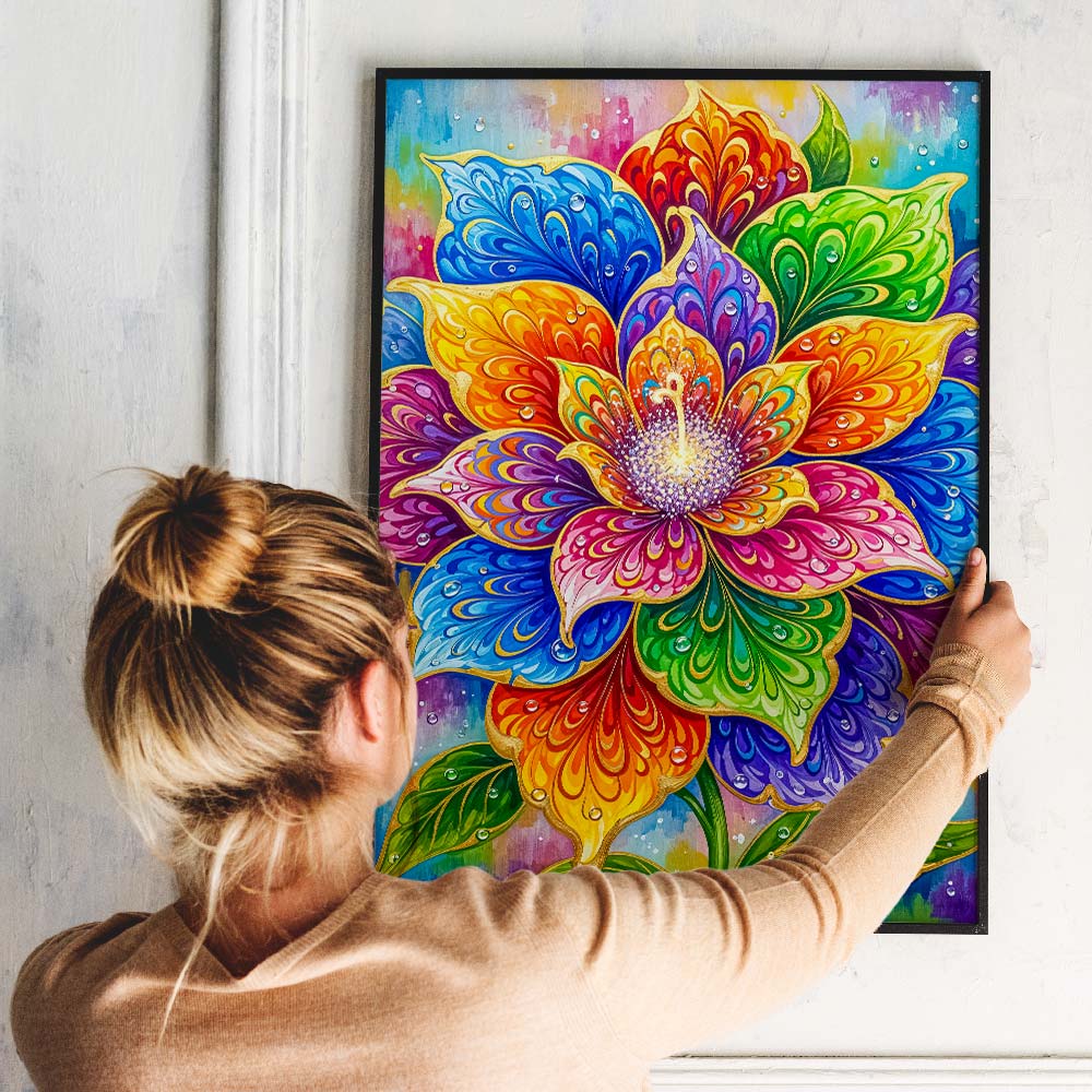 5D Diamond Painting – Floravida Magie der Farben
