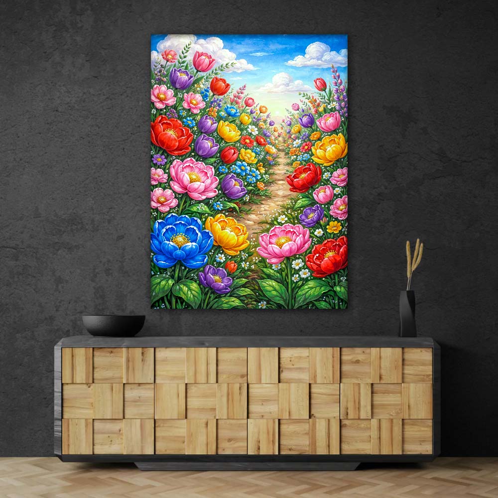 5D Diamond Painting – Garden of Joy Unique-Diamond