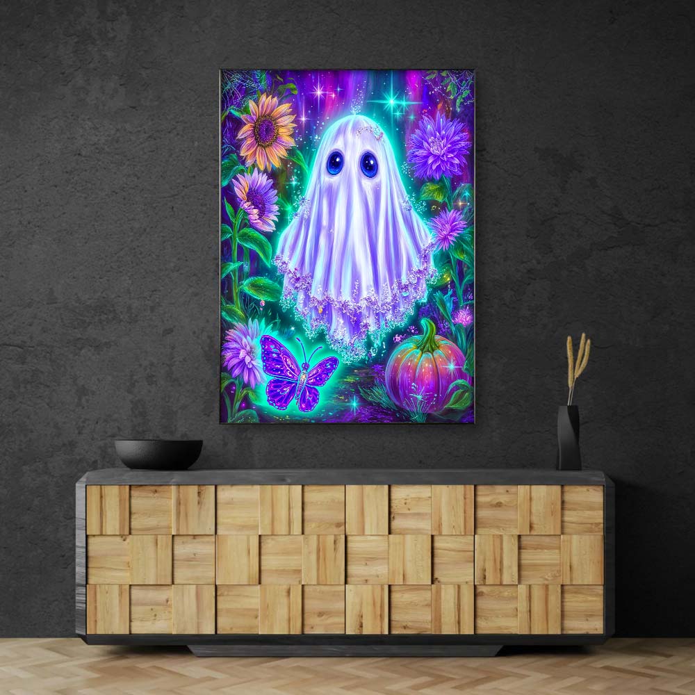 5D Diamond Painting – Geist Luma im Zaubergarten, Unique-Diamond