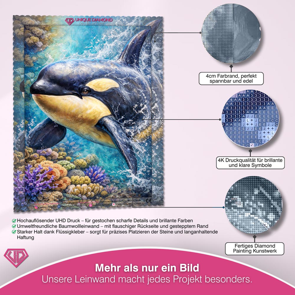 5D Diamond Painting – Kaelan Wächter der Tiefsee
