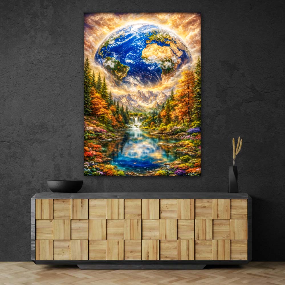 5D Diamond Painting – Mother Earth Harmony, Unique-Diamond