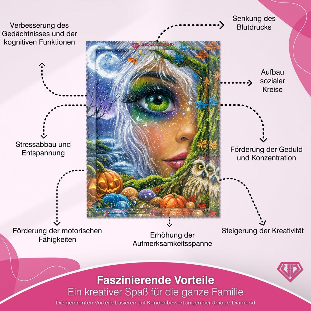 5D Diamond Painting – Mystic Forest Dream