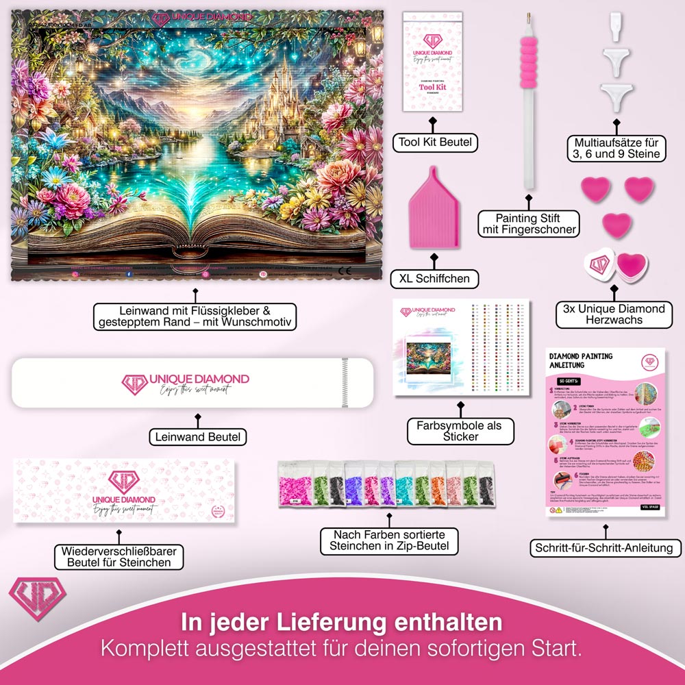 5D Diamond Painting – Realm of Tales Unique-Diamond