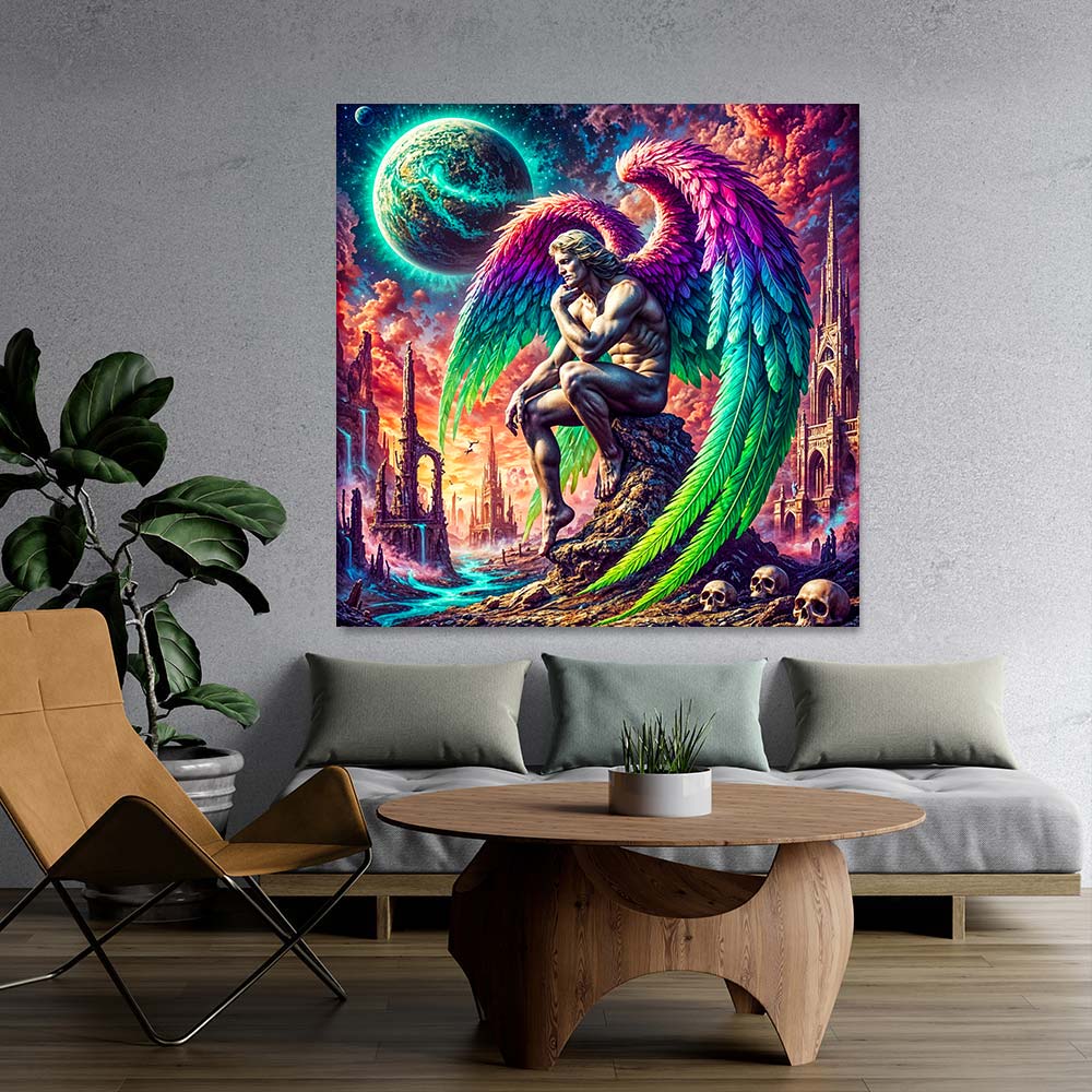 5D Diamond Painting – Seraphion der Letzte Wächter Unique-Diamond