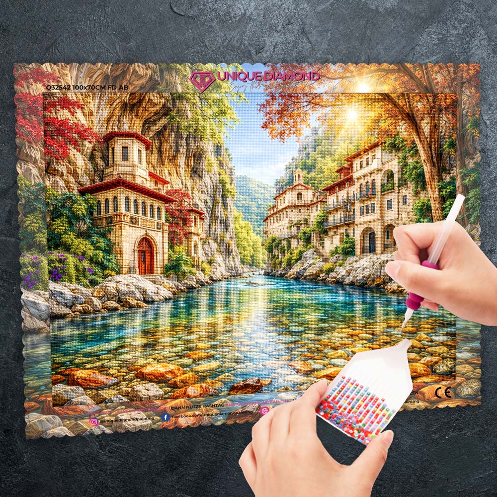 5D Diamond Painting – Serenity Cove Unique-Diamond