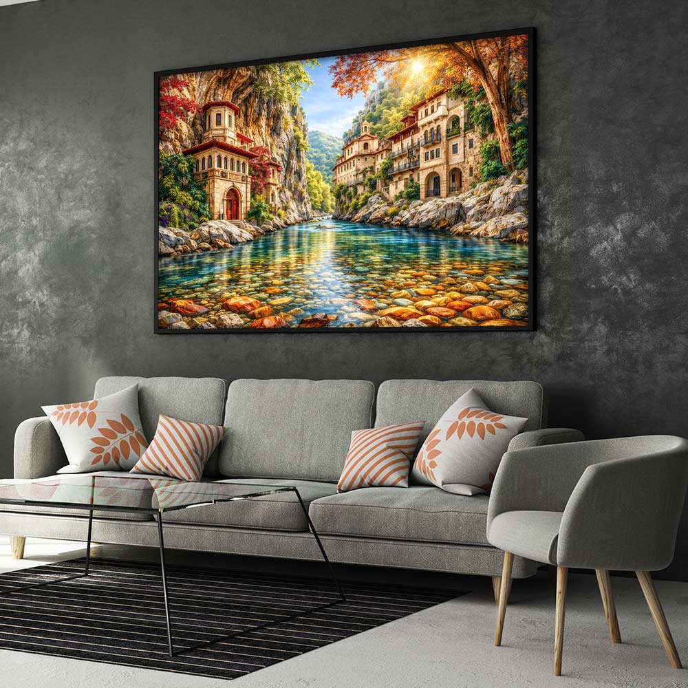 5D Diamond Painting – Serenity Cove Unique-Diamond