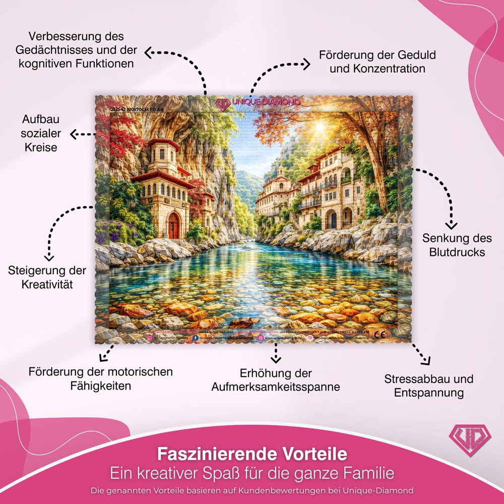 5D Diamond Painting – Serenity Cove Unique-Diamond