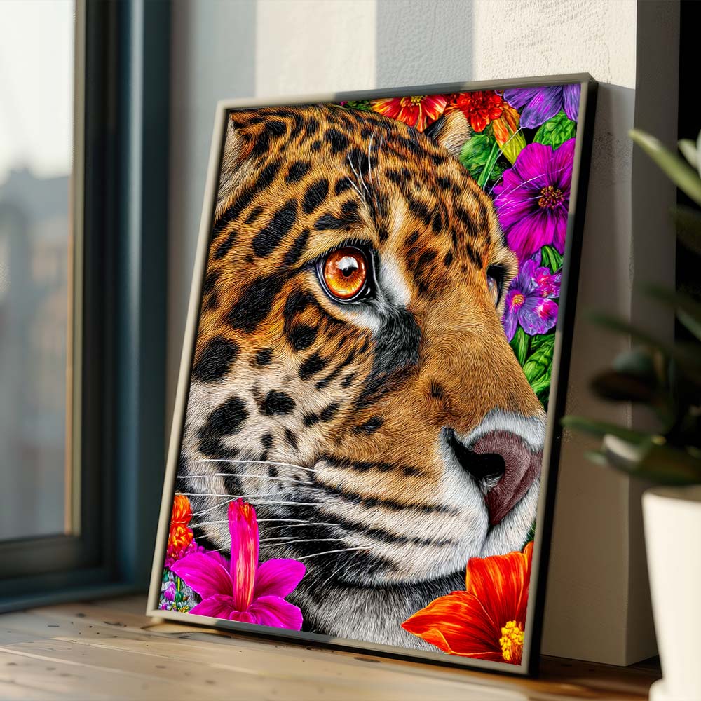 5D Diamond Painting – Solana - Wächterin des Dschungels Unique-Diamond