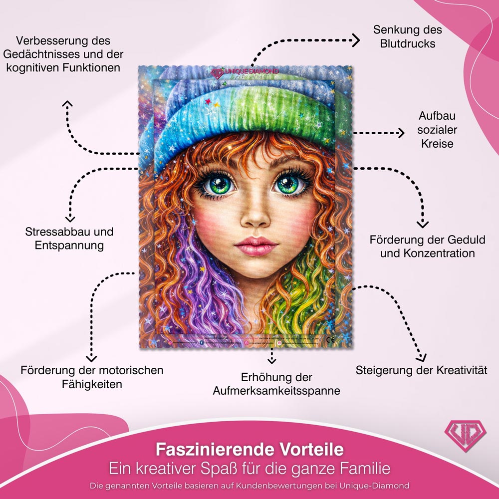 5D Diamond Painting – Magische Lesestunde