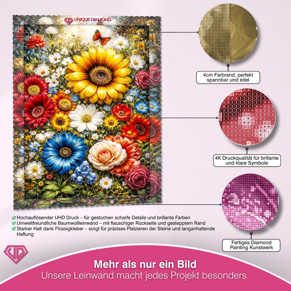 5D Diamond Painting – Summer Symphony Unique-Diamond