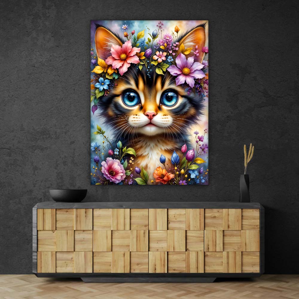 5D Diamond Painting – Whiskers in Bloom