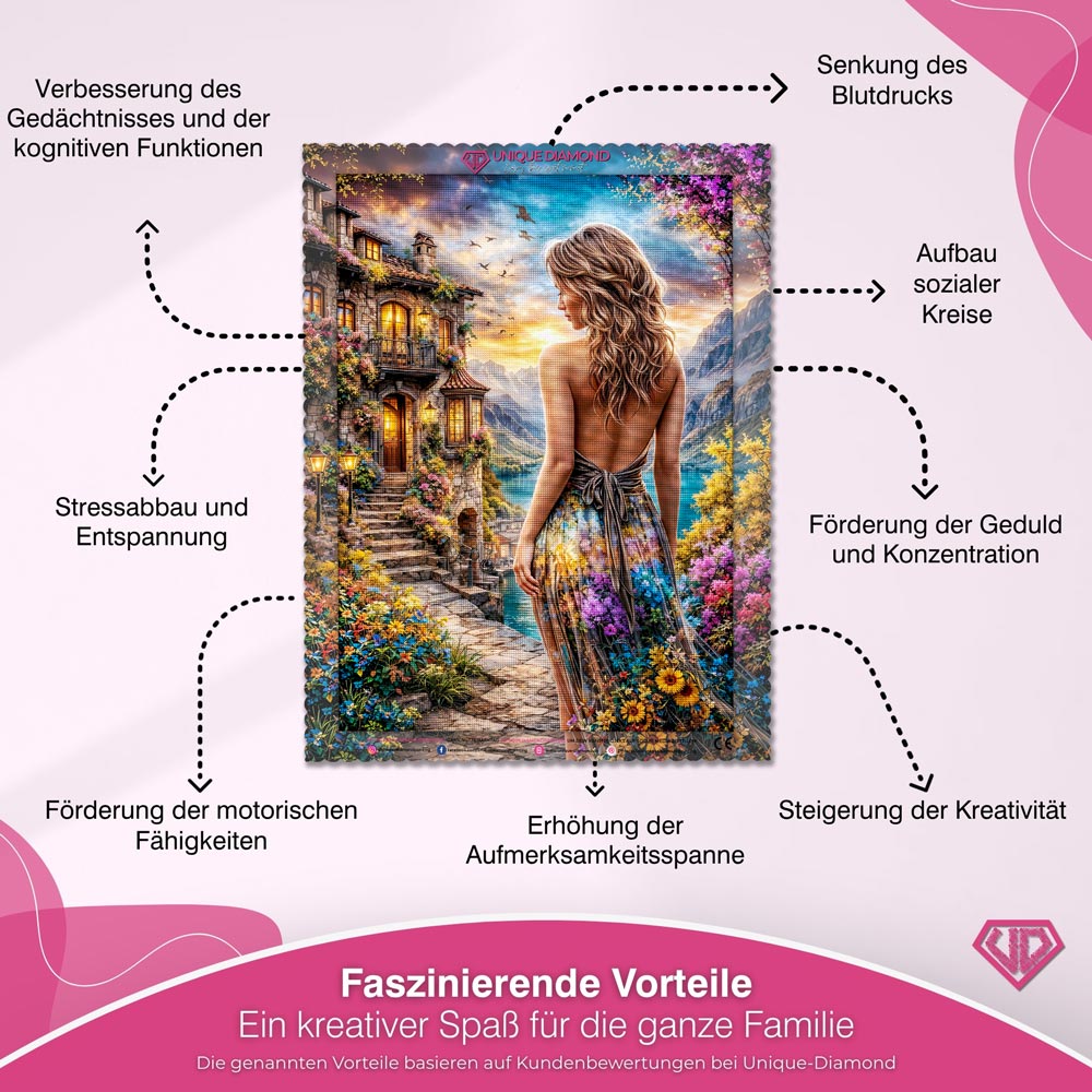 5D Diamond Painting – Whispering Dusk Unique-Diamond
