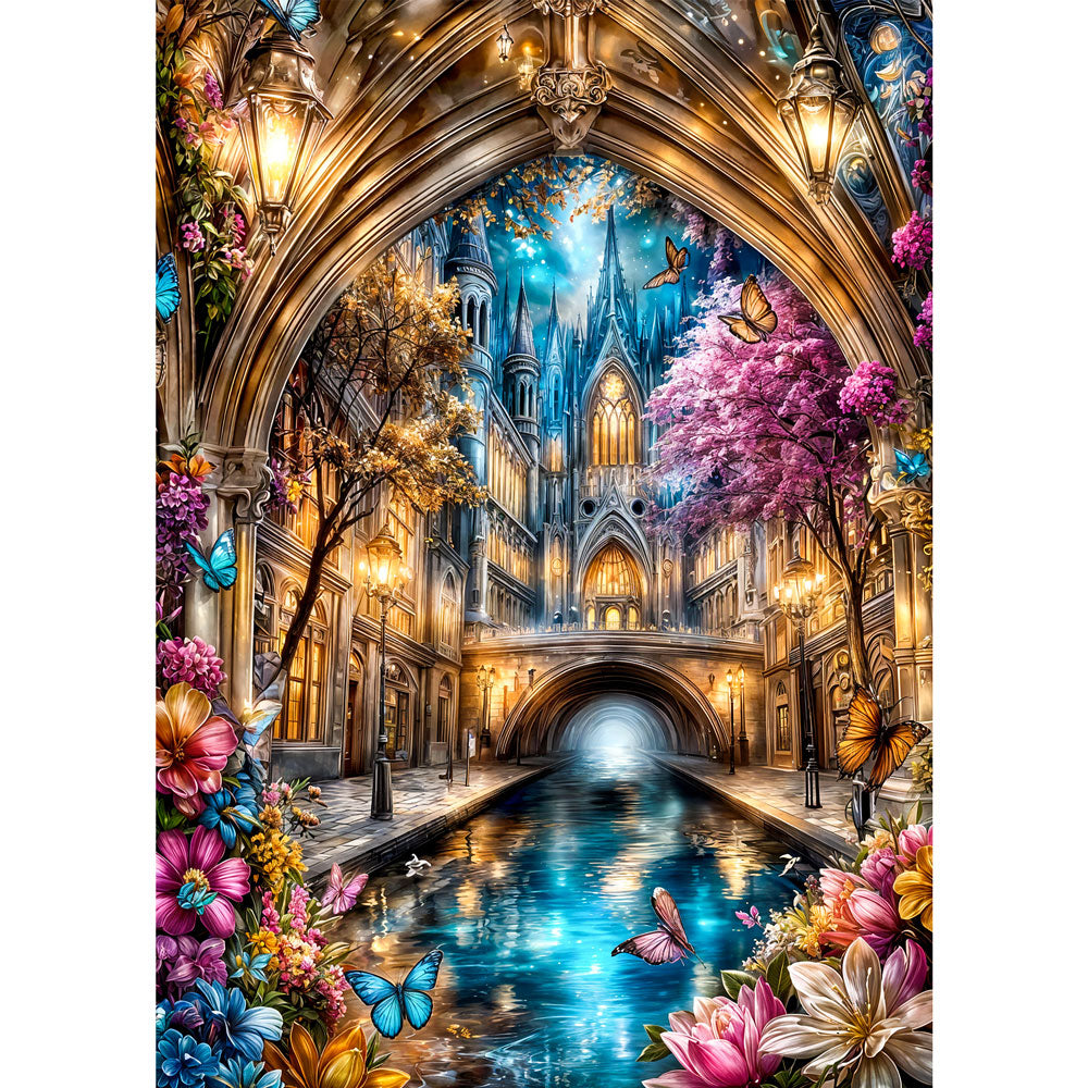5D Diamond Painting – Whispers of Lumina Unique-Diamond