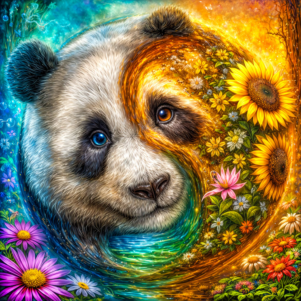 5D Diamond Painting – Yin & Bloom Unique-Diamond