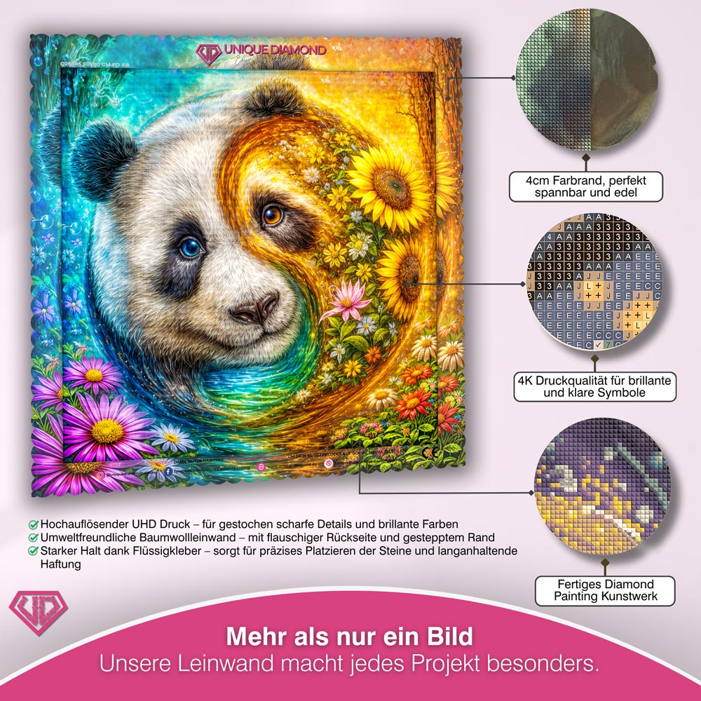 5D Diamond Painting – Yin & Bloom Unique-Diamond
