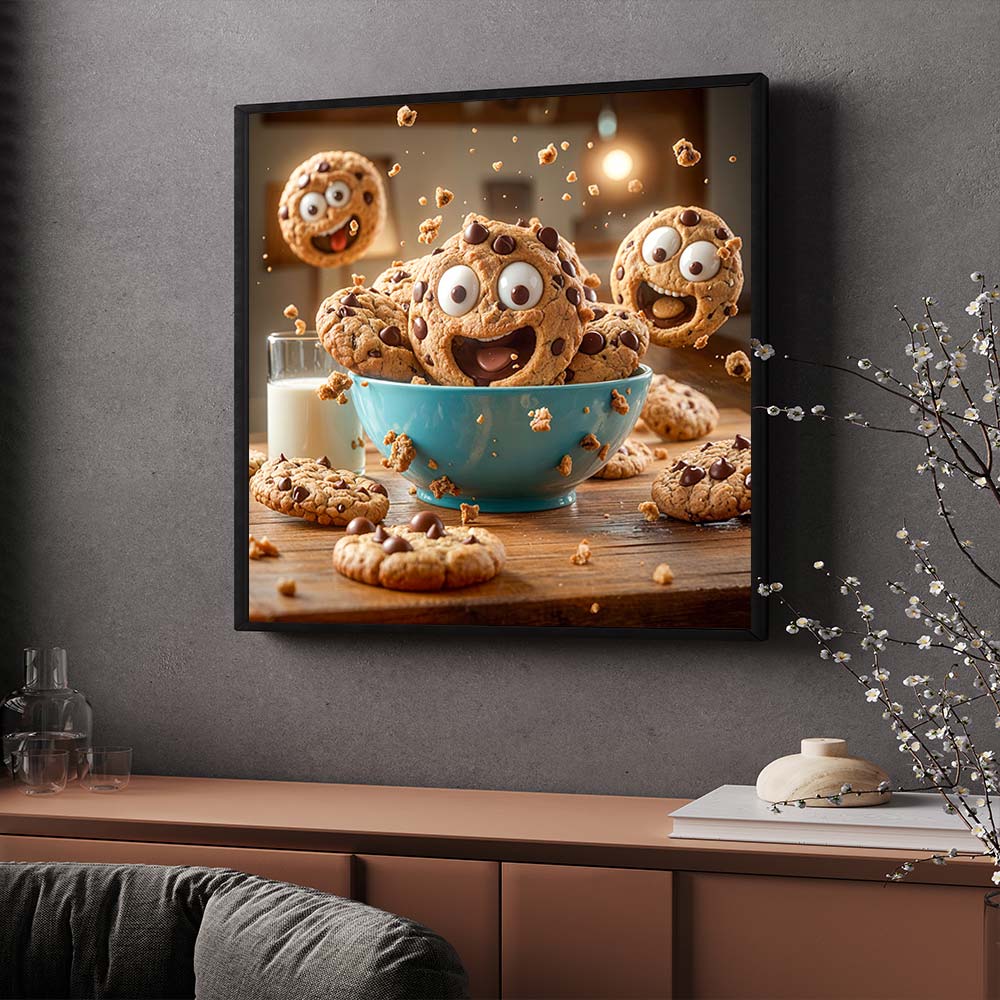 5D Diamond Painting – Fröhliche Cookie-Party Unique-Diamond