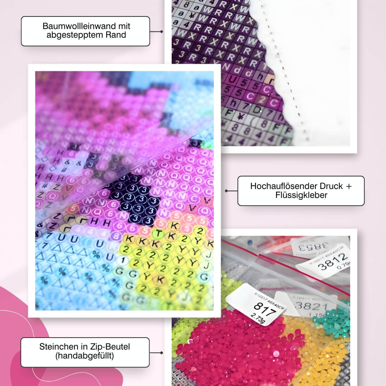 5D Diamond Painting – Die Weihnachtswichtel Unique-Diamond
