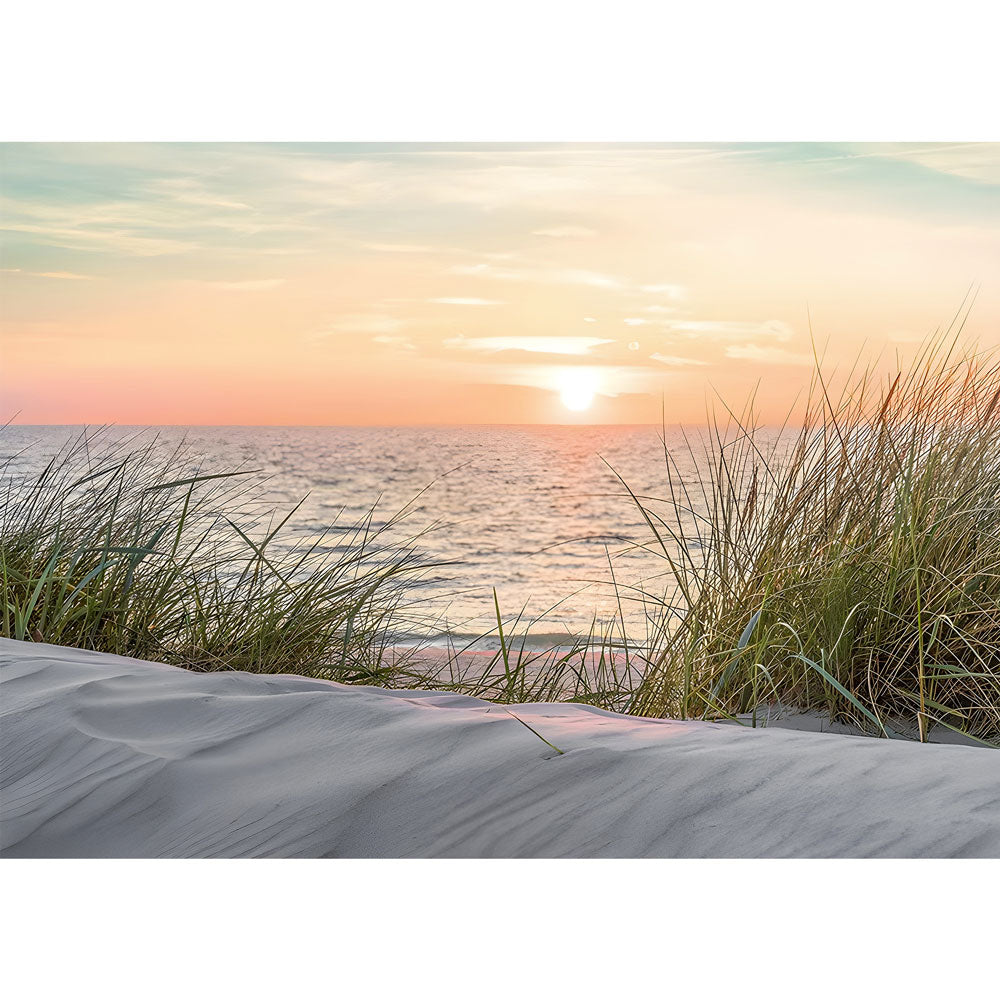 5D Diamant Painting – Sonnenuntergang am Sandstrand Unique-Diamond