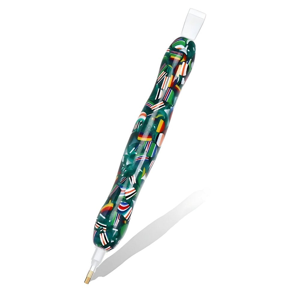 Diamond Painting Ergonomischer Premium-Stift – Confetti Jungle Unique-Diamond
