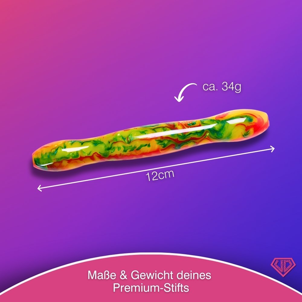 Diamond Painting Ergonomischer Premium-Stift – Fire & Lime Unique-Diamond