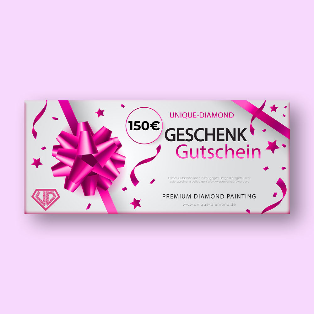 Unique-Diamond Geschenkgutschein 150€