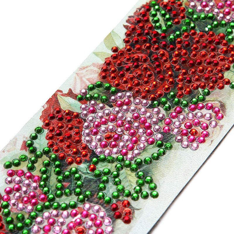 Diamond Painting Lesezeichen Rosen - Unique-Diamond